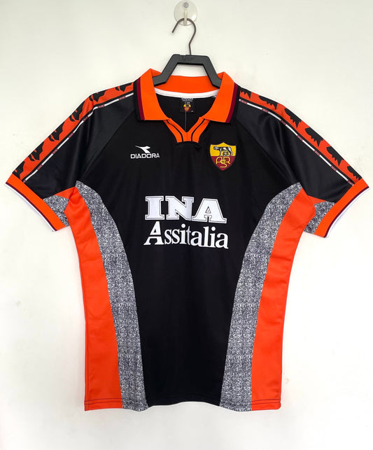 Jersey retro de hombre del equipo de la Roma - 1998/99