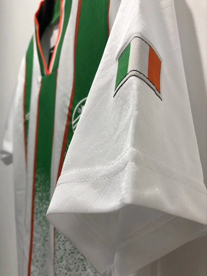 Camiseta Retro de Hombre Selección Nacional de Irlanda Visitante Sin Patrocinadores - 1994