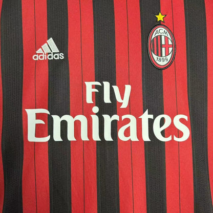 Camiseta retro de manga larga del Milan para hombre - 2013/2014