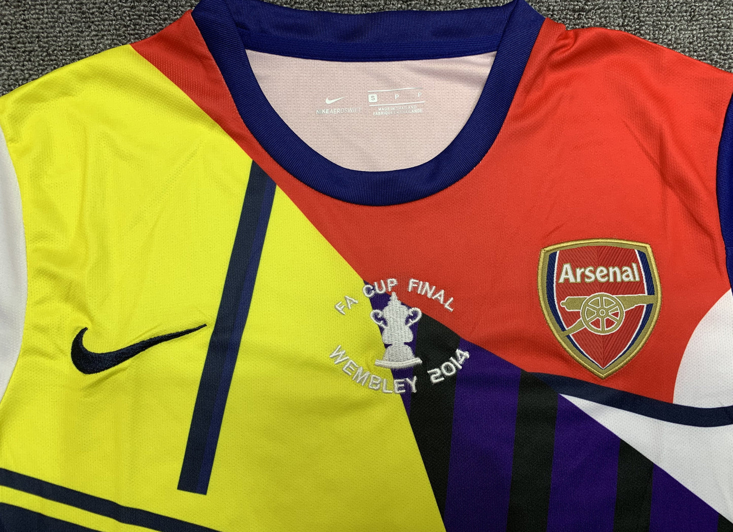 Maillot Rétro Homme Arsenal Édition Commémorative - 2014