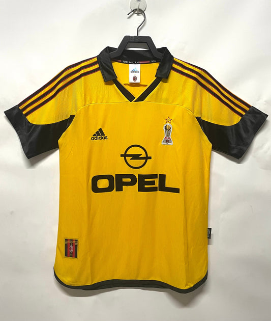 Camiseta Retro de Hombre del AC Milán Visitante - Temporada 1999/2000