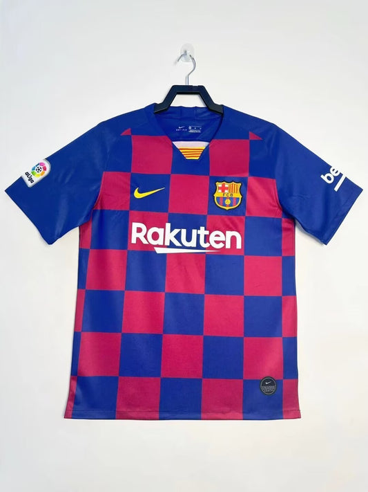 Camiseta retro de hombre del FC Barcelona - temporada 2019/20 - primera equipación