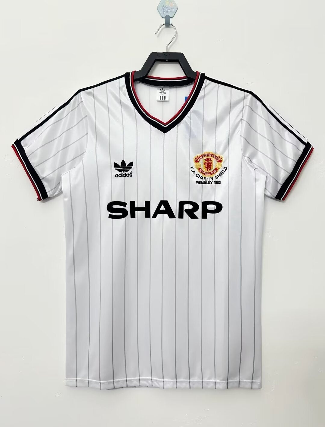 Camiseta retro de hombre del Manchester United - 1983