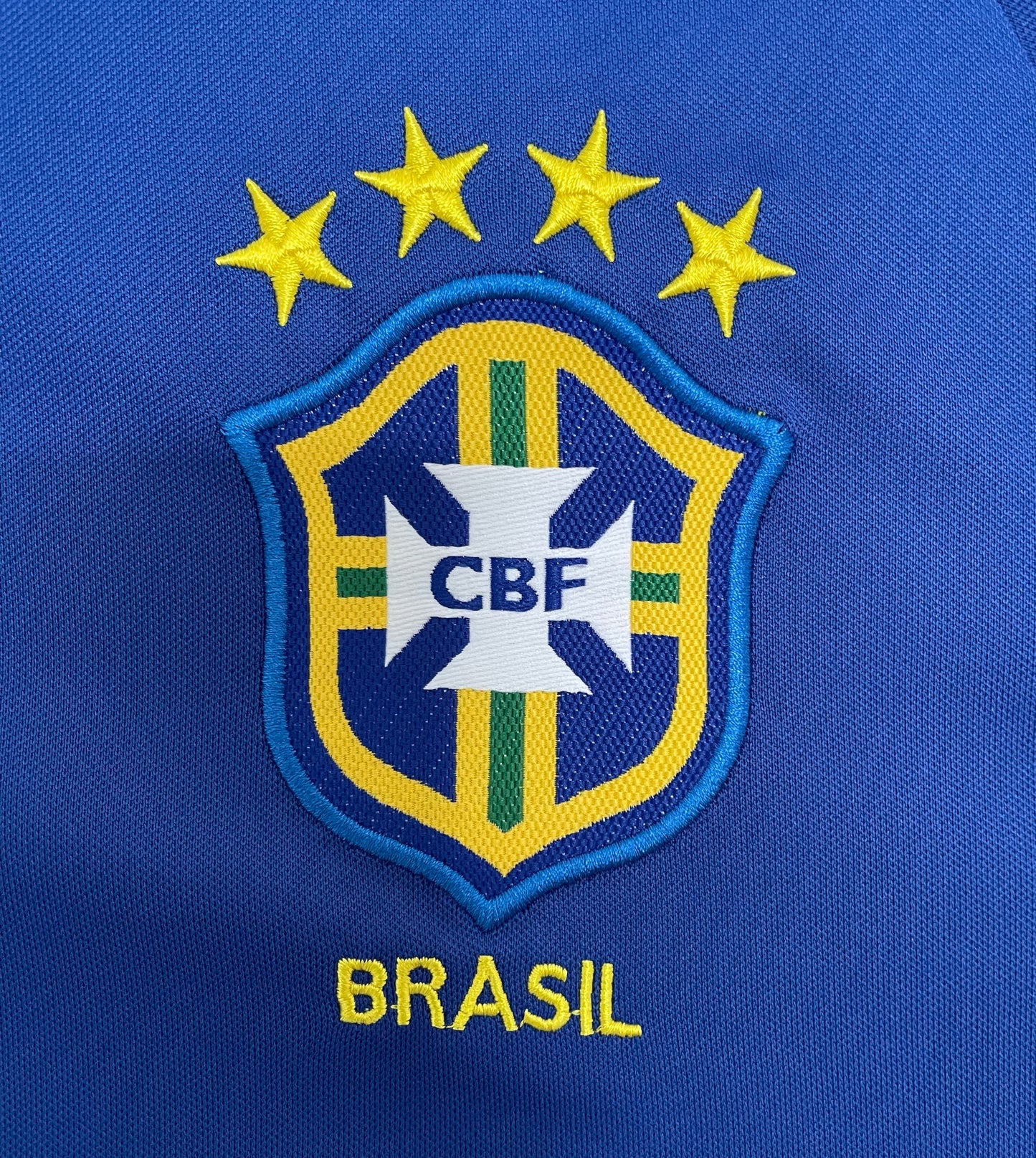 Camiseta de manga larga Retro Selección Nacional de Brasil Visitante 2002