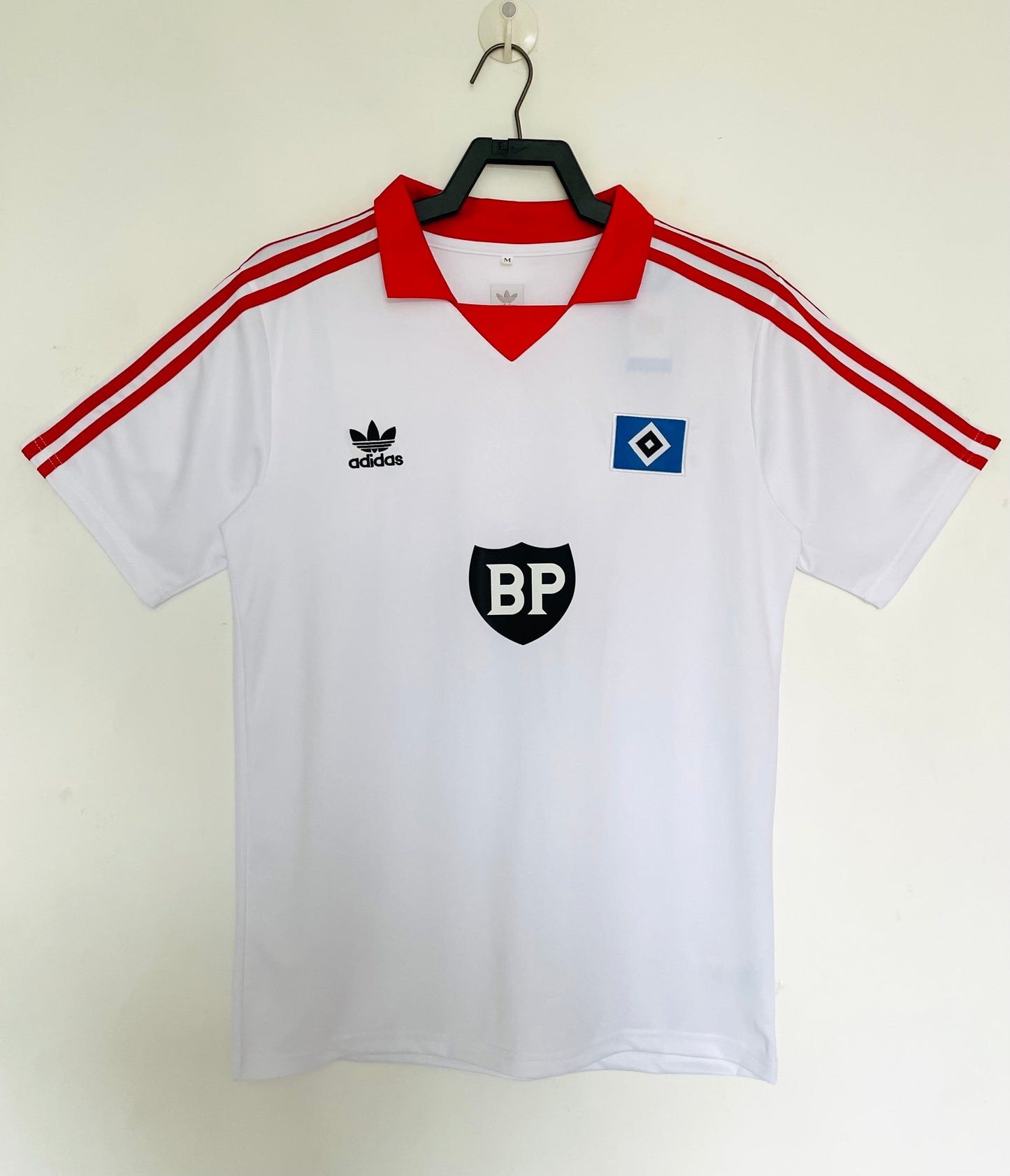 Man's Retro Jersey Hamburger SV Team Home - 1980/81
