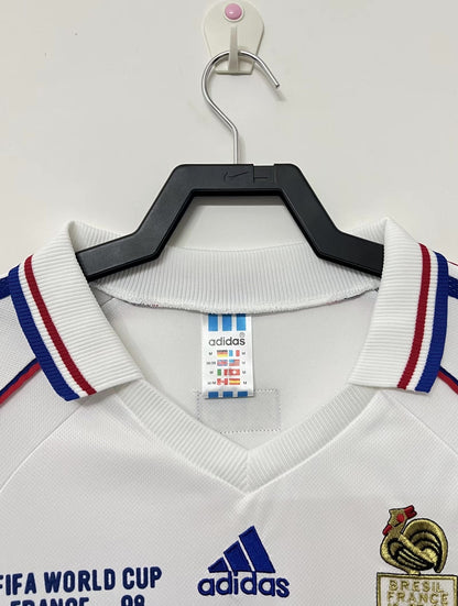 Camiseta retro para hombre de la selección nacional de Francia - 1998