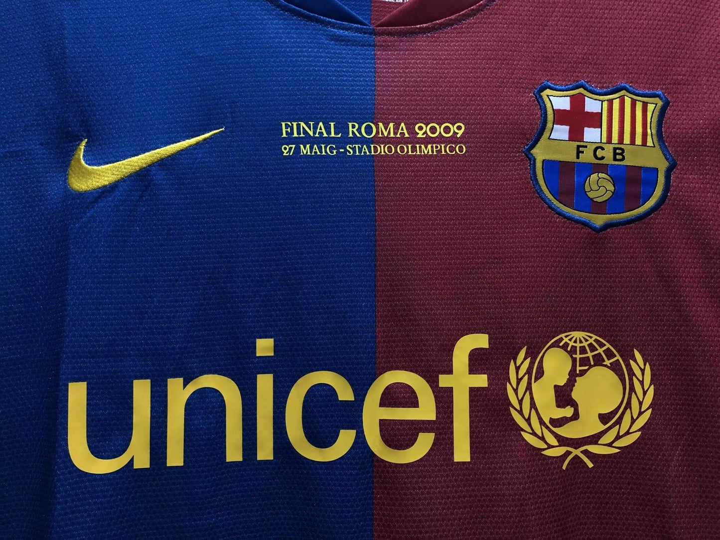 Maillot Rétro Homme Manches Longues Domicile Barcelone - 2008/09
