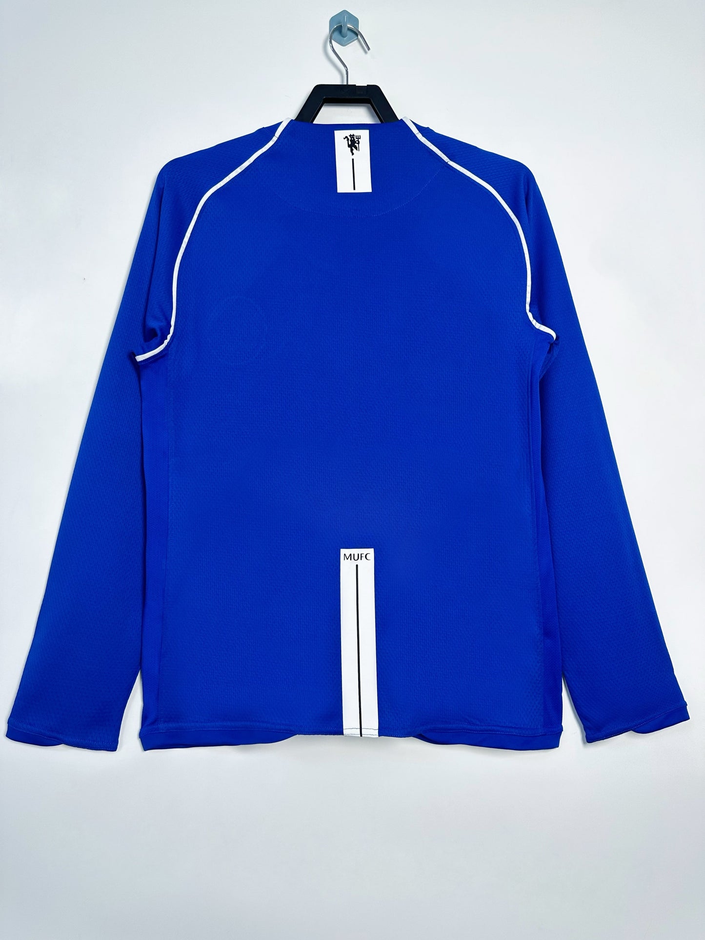 Maillot Rétro Homme Manches Longues Manchester United Bleu Gardien - 2007/08