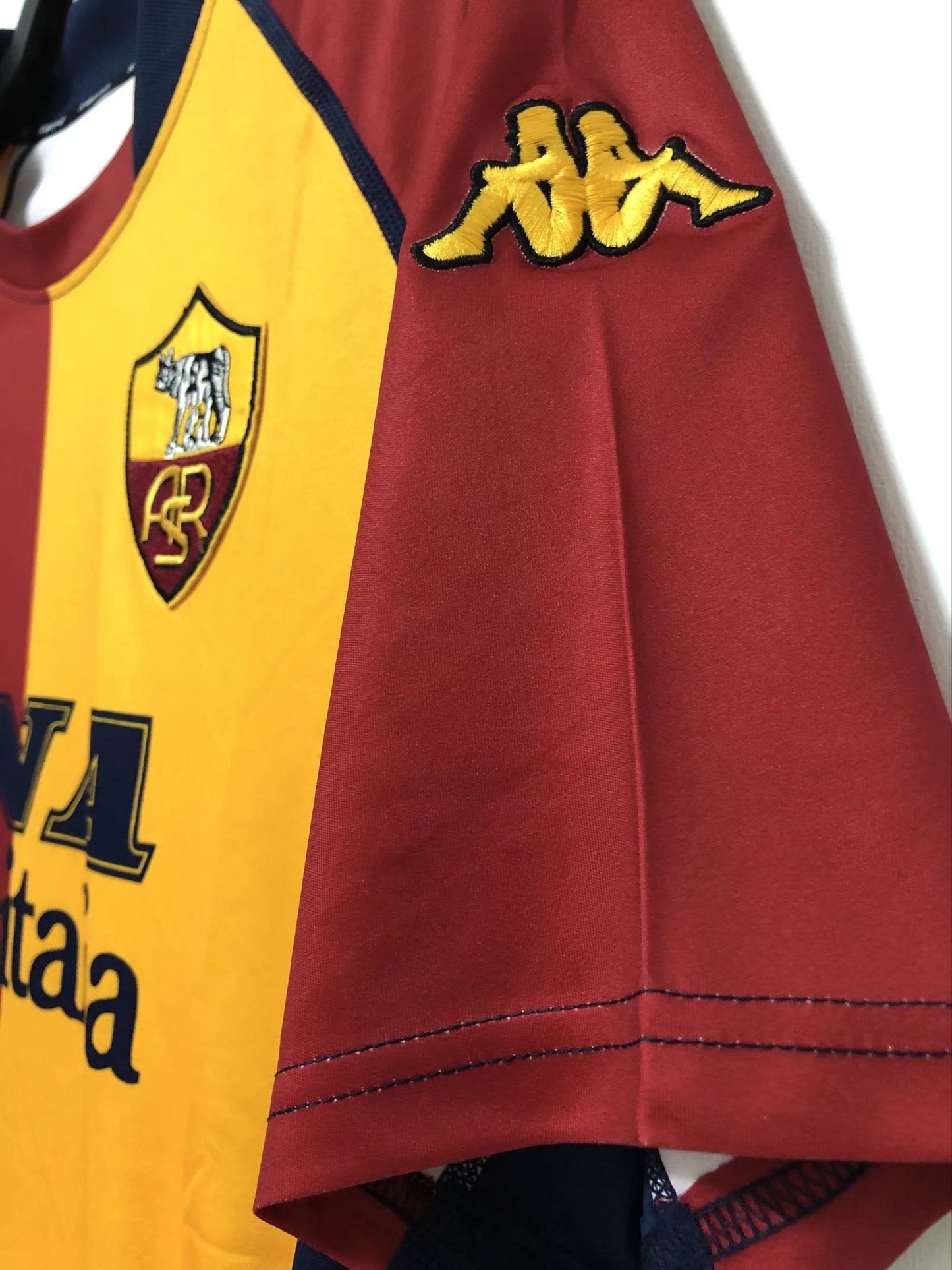 Camiseta Retro de Hombre Equipo Roma - 2000/01