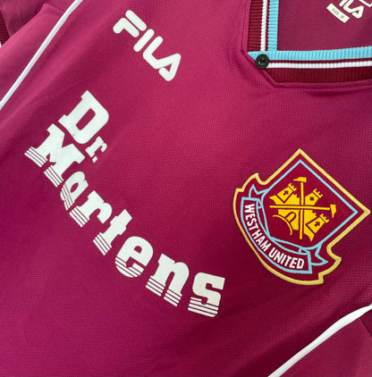 Maillot Rétro Homme Domicile West Ham - 1999/01