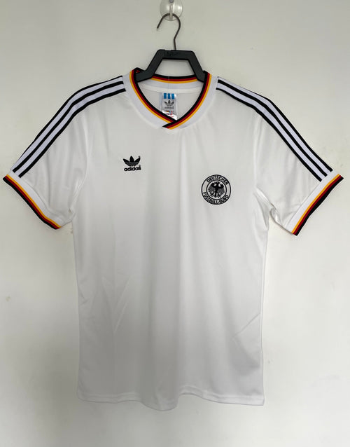 Maillot rétro pour homme de l'équipe nationale d'Allemagne - 1986