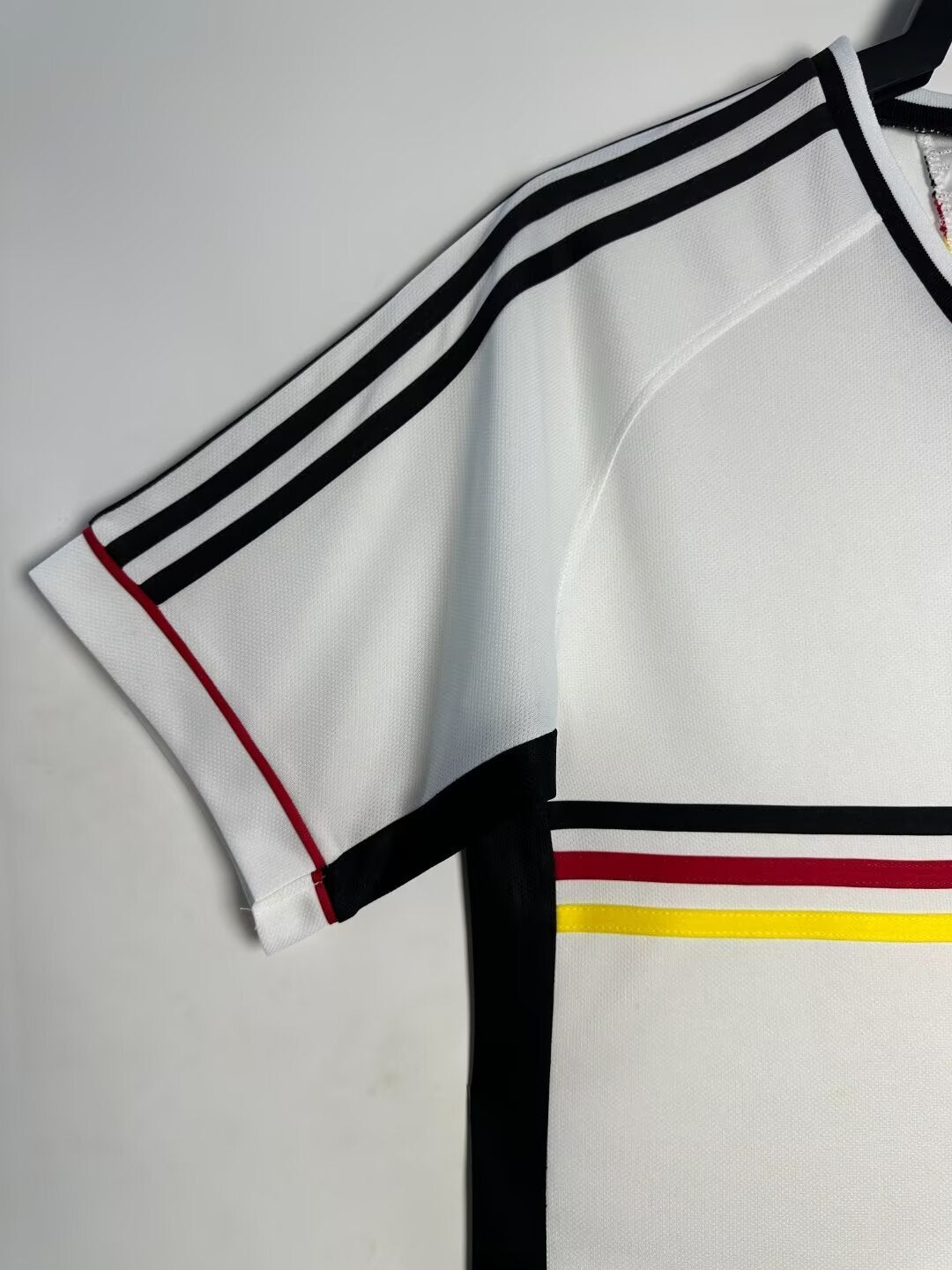 Maillot Rétro Homme Équipe Nationale d'Allemagne Blanc - 1998