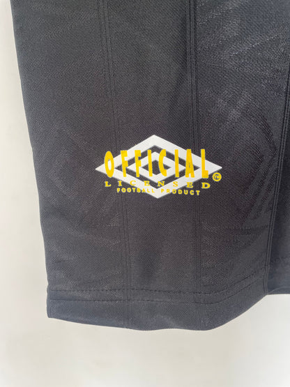 Maillot Rétro Manches Longues Manchester United Extérieur Noir - 1993/94