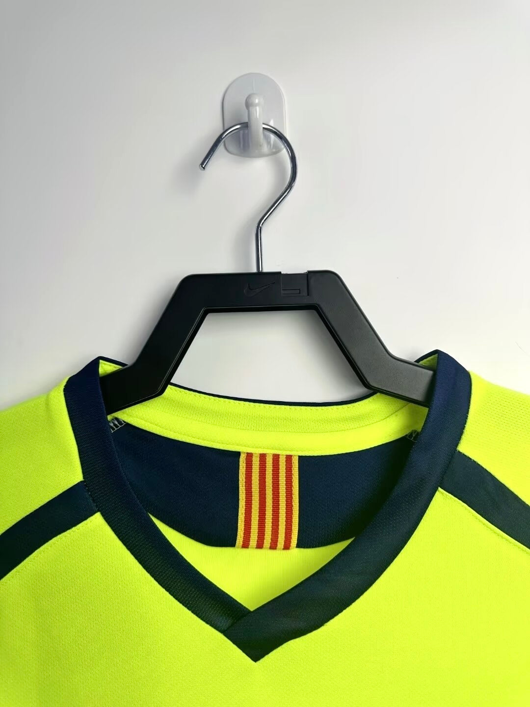 Maillot Rétro Homme Manches Longues Extérieur Barcelone - 2005/06