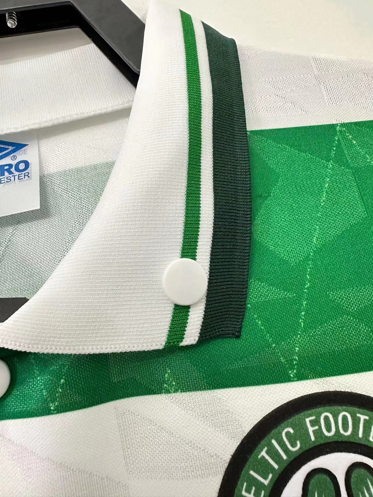 Camiseta retro de hombre del equipo Celtic - 1989/91