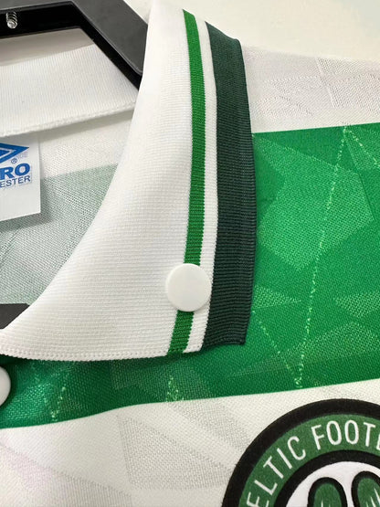 Camiseta retro de hombre del equipo Celtic - 1989/91