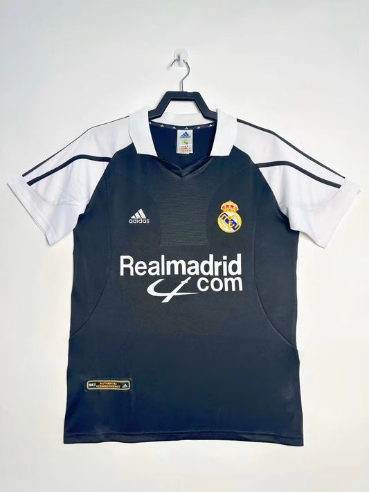 Camiseta Retro de Hombre del Real Madrid Visitante - 2001/2002