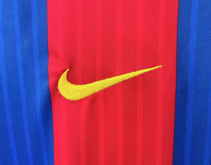 Camiseta Retro de Hombre de Manga Larga del FC Barcelona - 2016/17