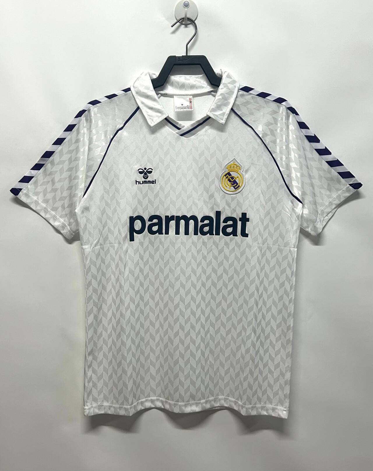 Camiseta retro de hombre del Real Madrid - Temporada 1986/1987