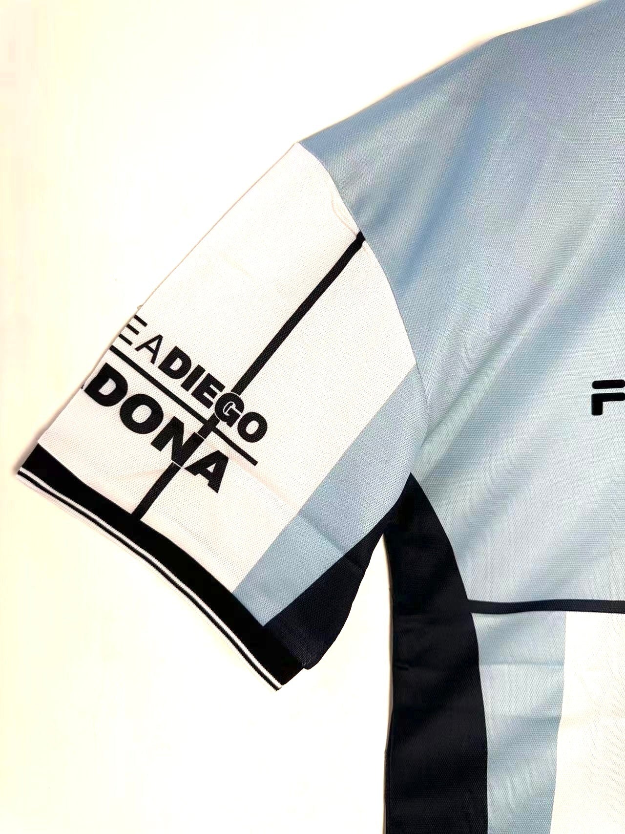 Camiseta Retro Argentina Hombre Selección Nacional Maradona Edición Conmemorativa - 2001