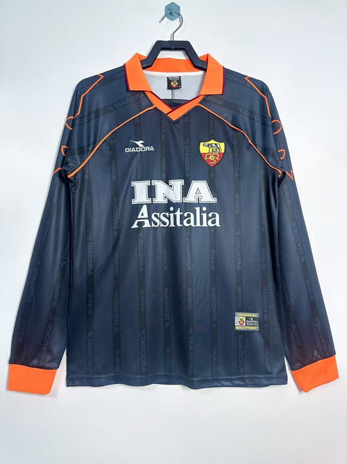 Maillot Rétro Homme Manches Longues AS Roma - 1999/00