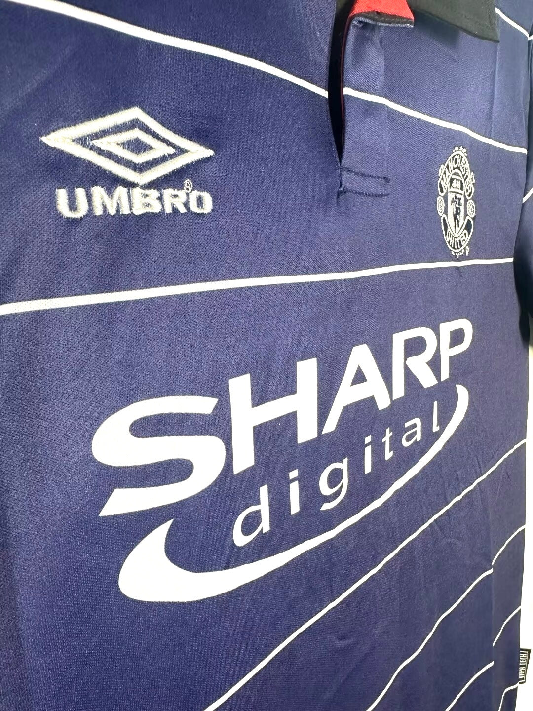 Maillot Rétro Homme Manchester United Extérieur - 1999/2000