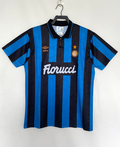 Maillot Rétro Homme Inter Milan Domicile - 1992/94