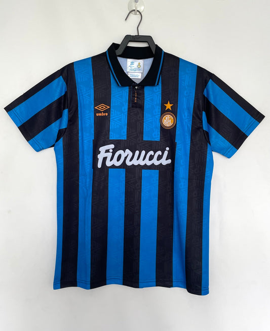 Maillot Rétro Homme Inter Milan Domicile - 1992/94