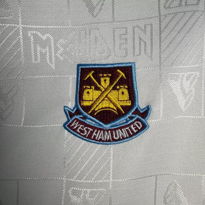 Camiseta retro de visitante del West Ham para hombre - 1999