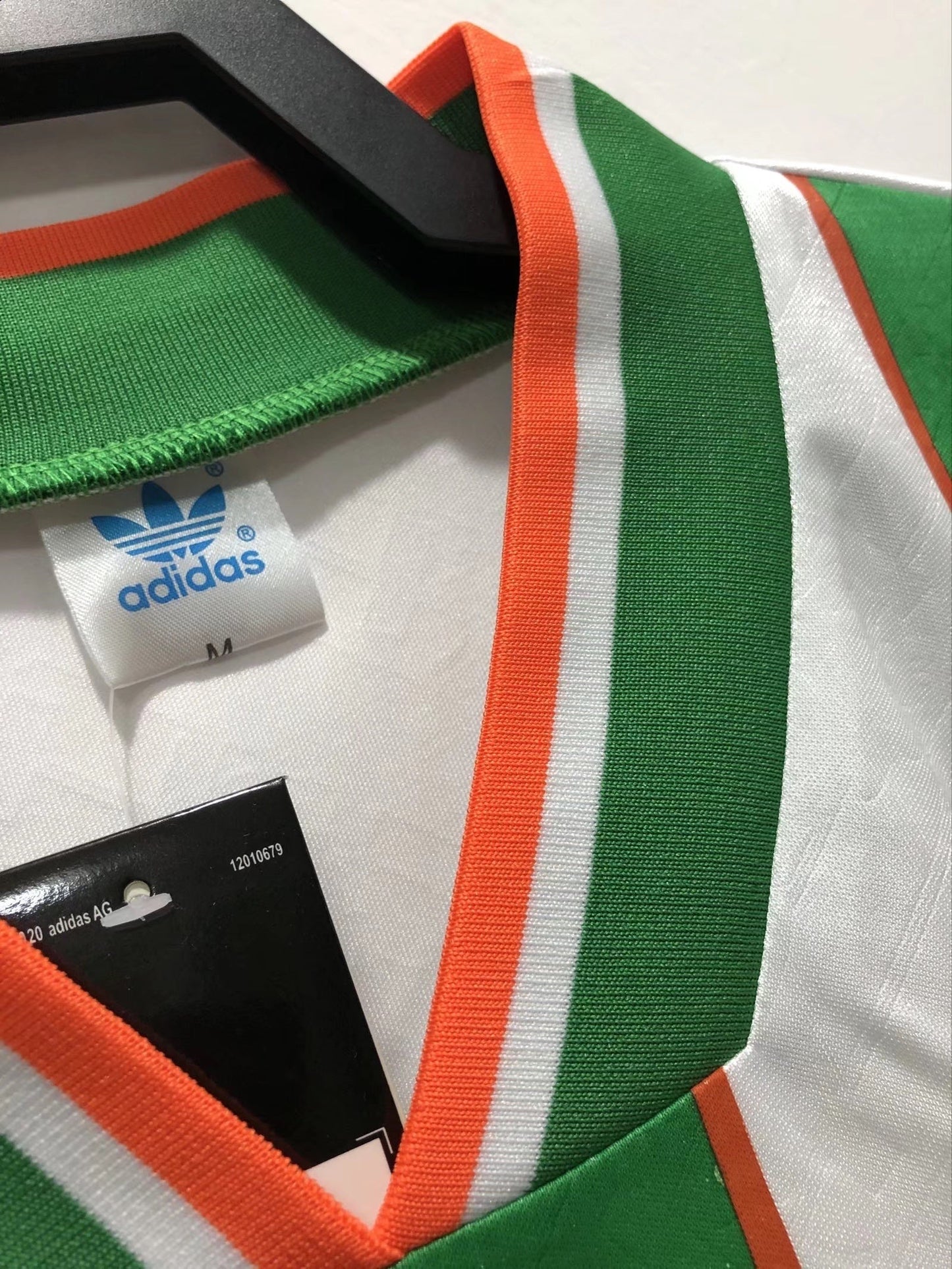 Camiseta Retro de Hombre Selección Nacional de Irlanda Visitante Sin Patrocinadores - 1994