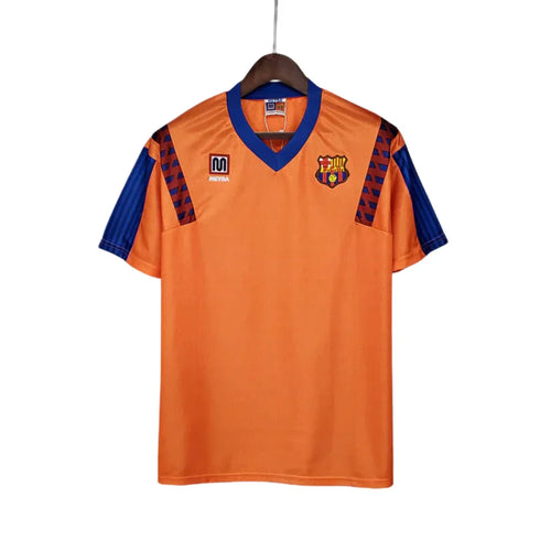 Maillot Rétro Barcelone Orange Meyba - 89/92