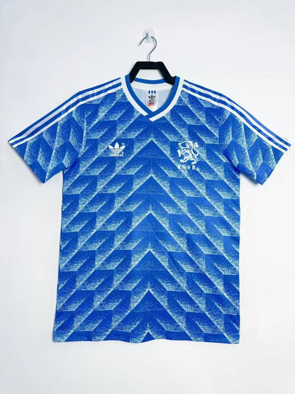 Camiseta retro de la selección nacional de Holanda - Visitante 1988 para hombre