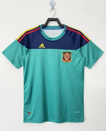 Man's Retro Jersey Spain National Team Green GK - 2010