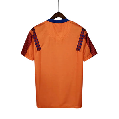 Maillot Rétro Barcelone Orange Meyba - 89/92