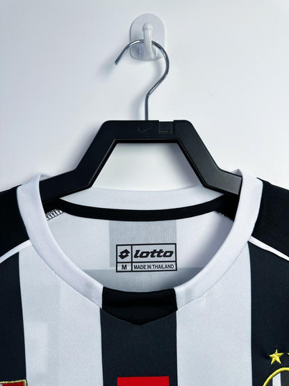 Maillot rétro manches longues domicile Juventus pour homme - 2002/03