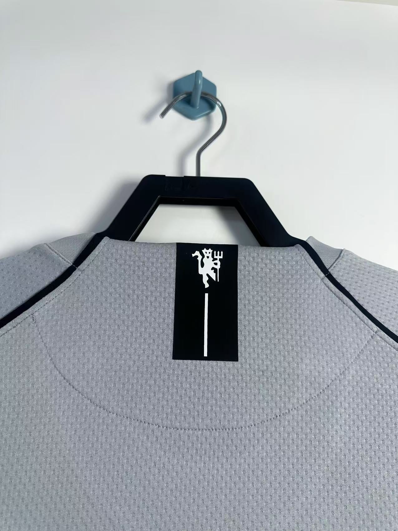 Maillot rétro homme Manchester United GK gris - 2007/08