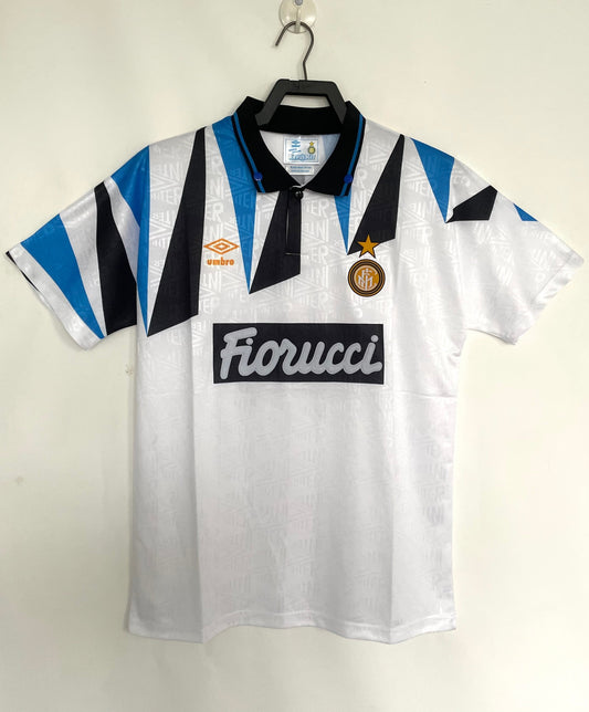 Camiseta Retro de Hombre Inter de Milán Visitante - Temporada 1992/93