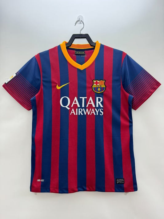 Camiseta Retro de Hombre del Barcelona Local - 2013/2014