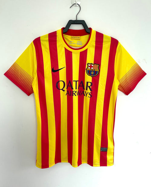 Maillot Rétro Homme Extérieur Équipe Barcelone - 2013/14