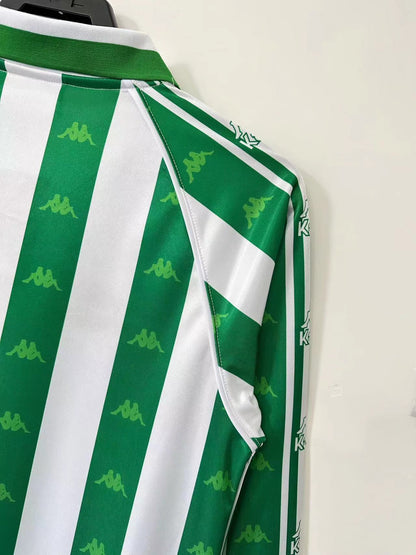 Maillot Rétro Homme Manches Longues Real Betis - 1995/97