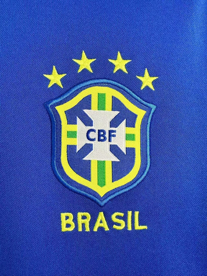 Camiseta de la Selección Nacional Masculina de Brasil Retro Visitante 1997