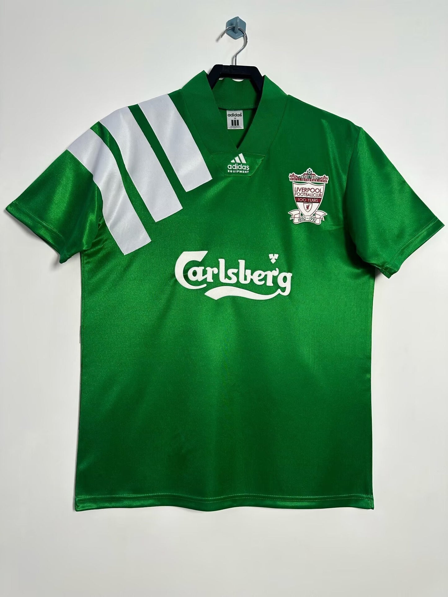 Maillot Rétro Homme Liverpool Extérieur Vert - 1992/93