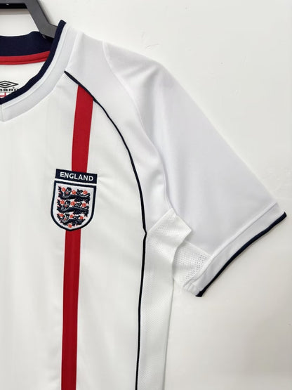 Camiseta Retro de Hombre Selección Nacional de Inglaterra - 2002
