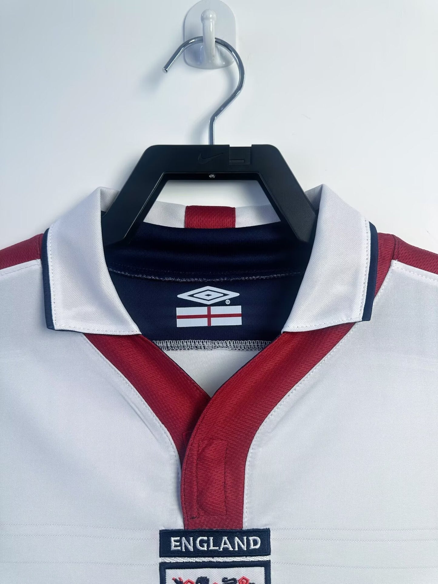 Maillot Rétro Homme Équipe Nationale d'Angleterre Domicile - 2004