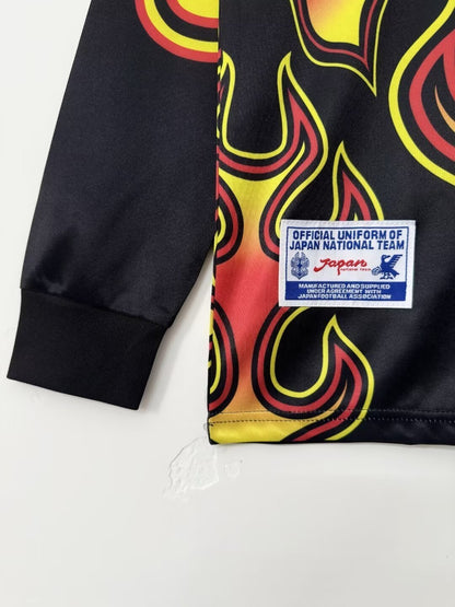 Camiseta retro de manga larga de la selección nacional de Japón - 1998