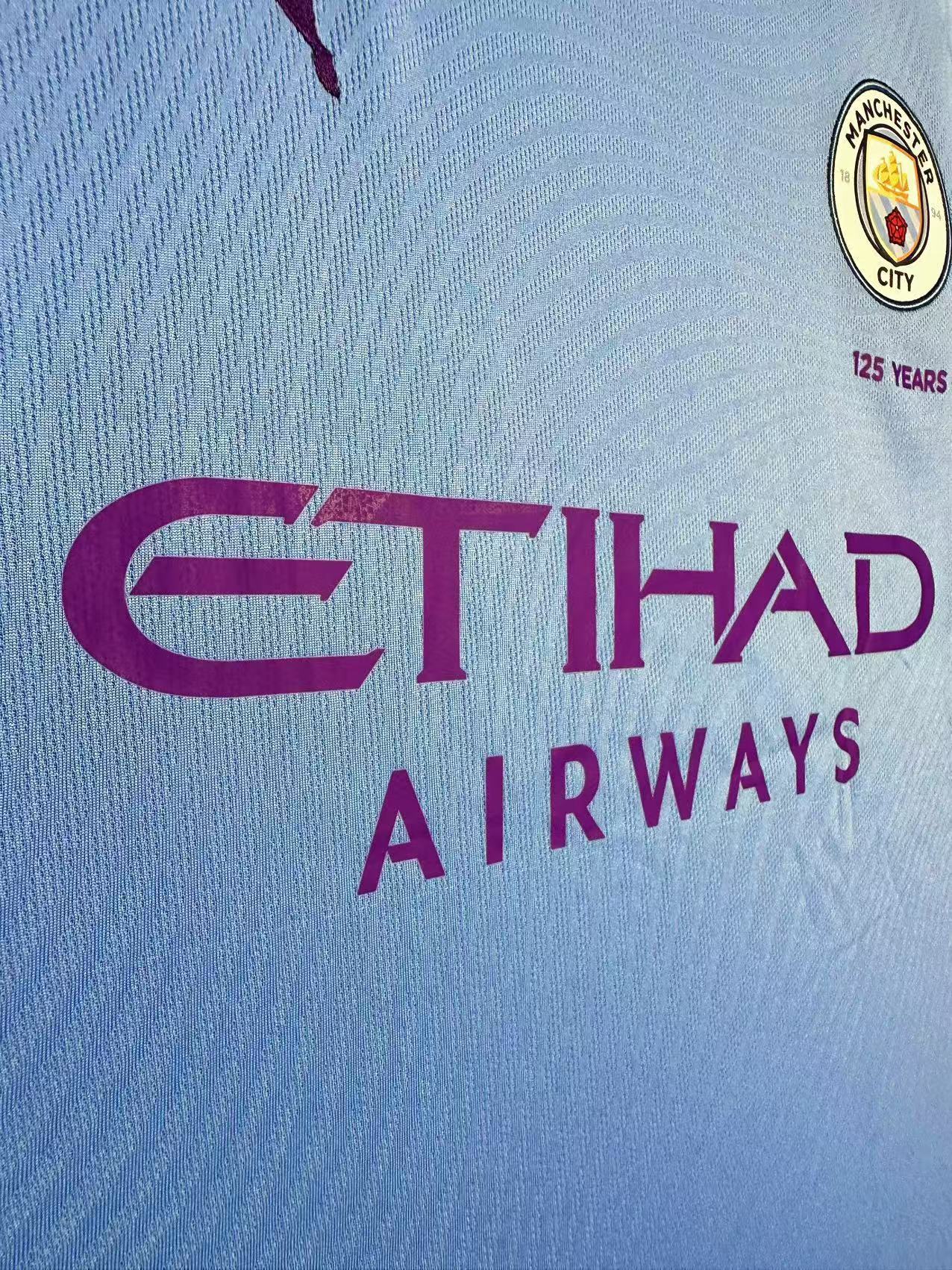 Jersey Manchester City Retro Home - 2019/2020