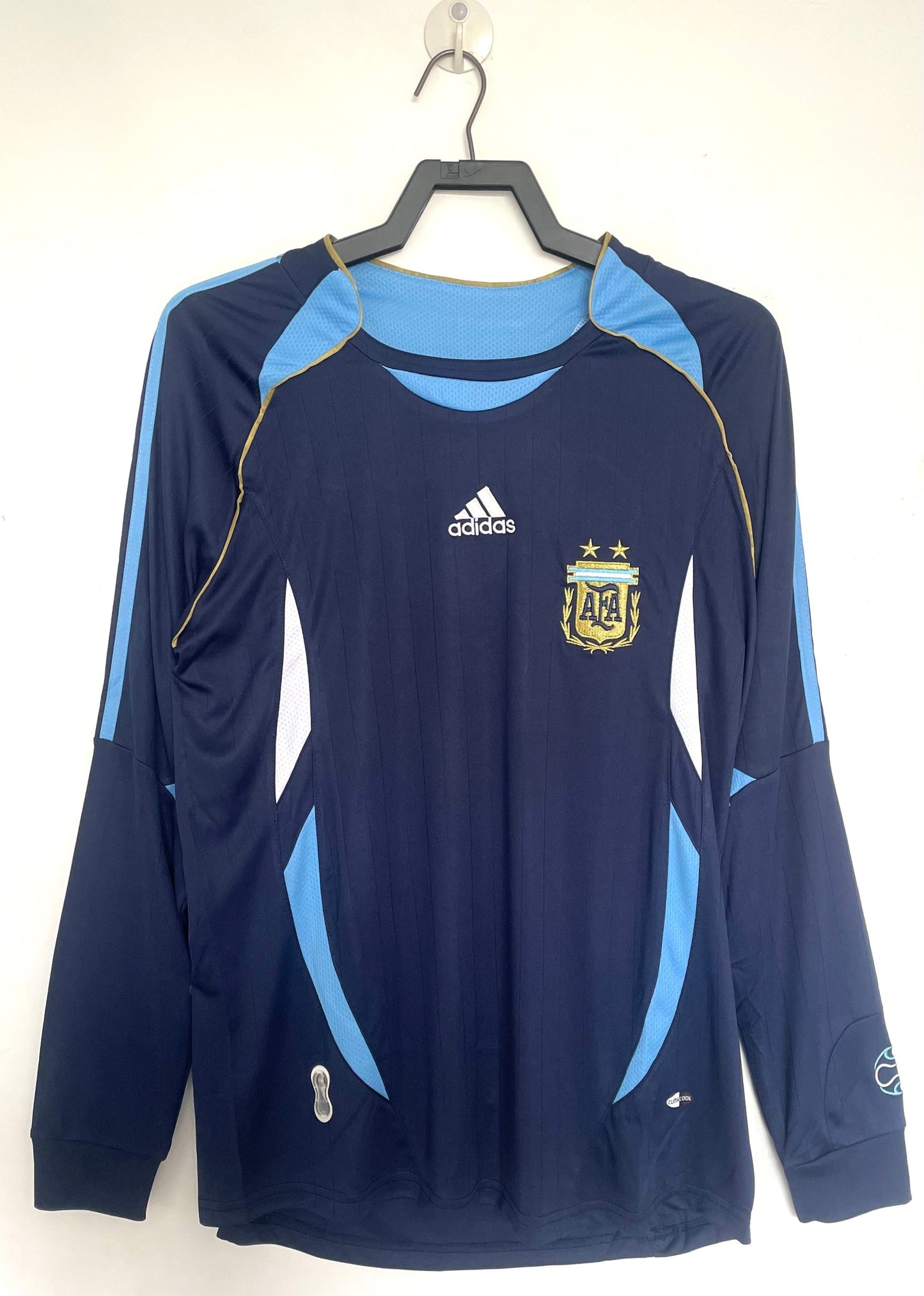 Maillot Rétro Homme Manches Longues Extérieur Equipe Nationale Argentine - 2006