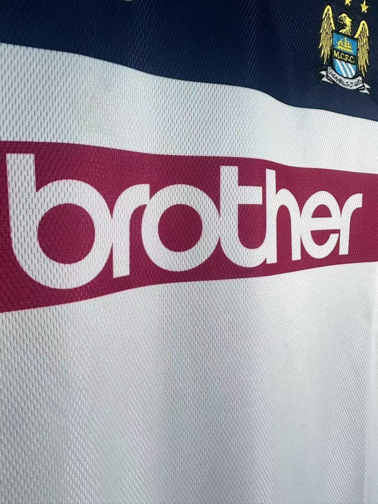 Camiseta Retro Manga Larga Manchester City - 1997/1998