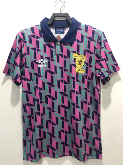 Man's Retro Jersey Scotland National Team Away - 1988/89
