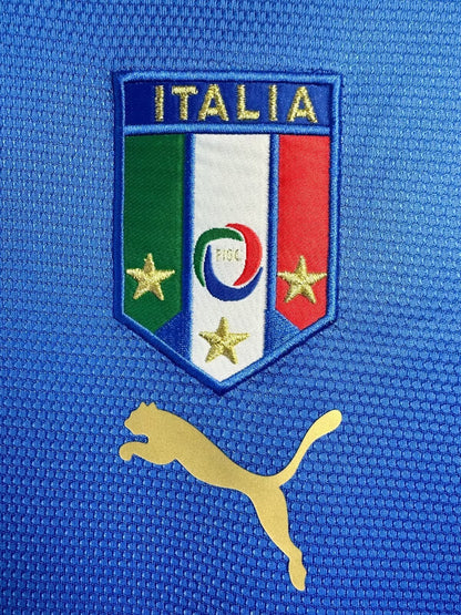 Camiseta retro de manga larga de la Selección Nacional de Italia para hombre - 2006